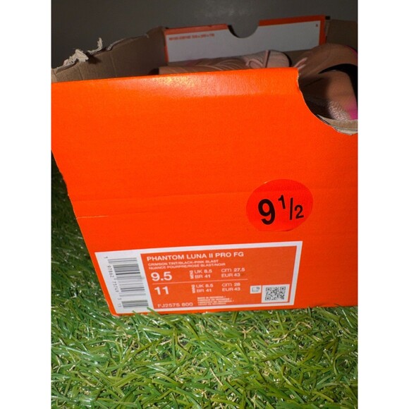 Nike Phantom Luna II Pro FG Prism Pack Crimson Tint Pink Men Size 9.5 FJ2575-800 main image 8
